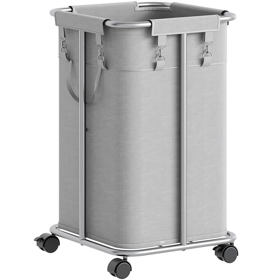 Amazon.com: HOOBRO Laundry Basket with Wheels, 30 Gal (114 L